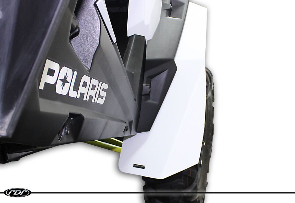 Polaris RZR XP 1000 White Mud Flaps